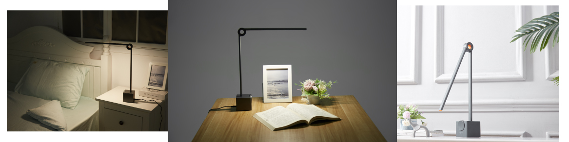 Geometry Dimmable LED Aluminum Table Lamp